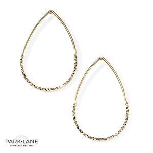 Park Lane | “Almond” Earrings | Gold